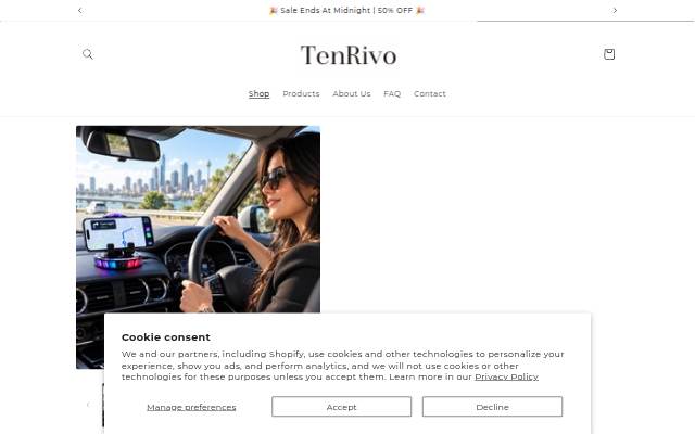 Startseite von TenRivo