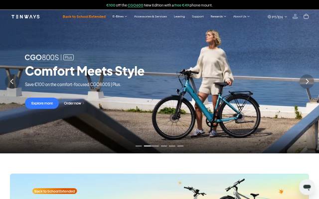TENWAYS storefront