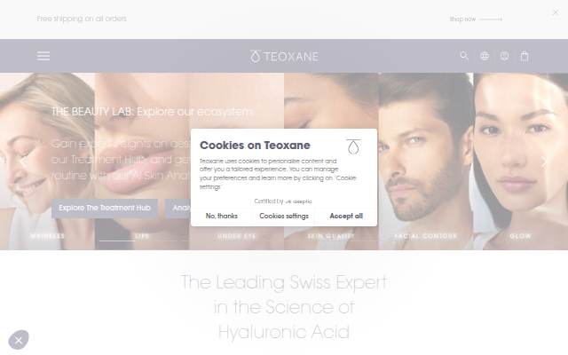 Montra da Teoxane UK: Advanced Hyaluronic Acid Skincare &amp; Anti