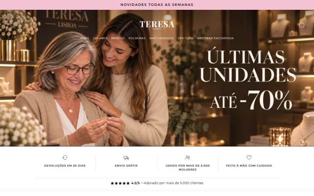 Teresa Lisboa storefront