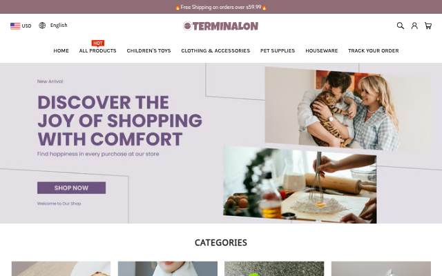 terminalon storefront