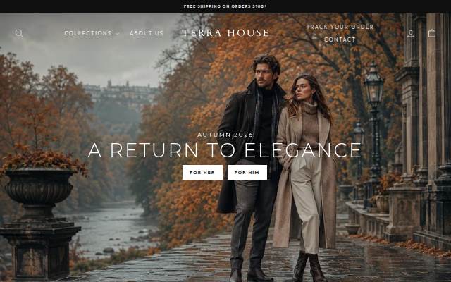 Terra House storefront