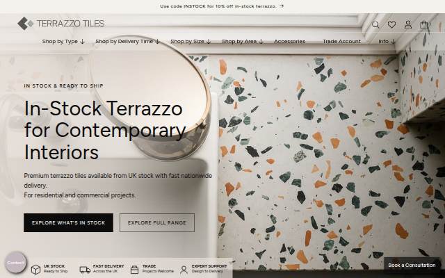 Startseite von Terrazzo Tiles