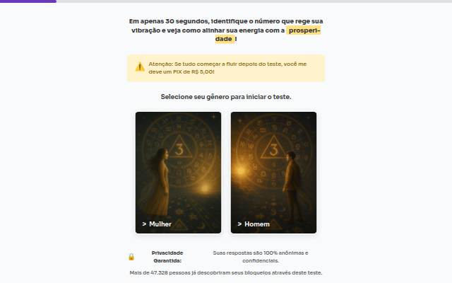 Teste Numerológico storefront