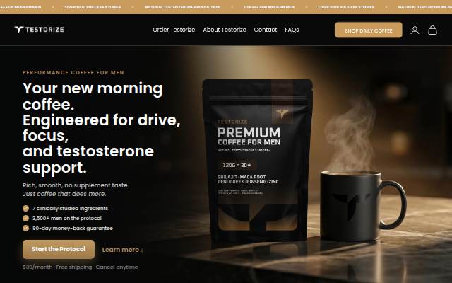 Testorise storefront