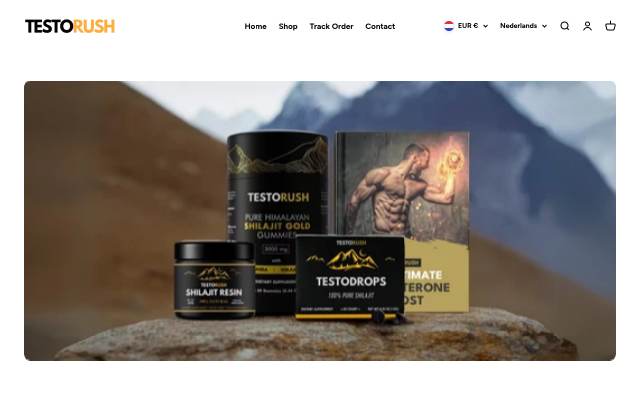 TestoRush storefront