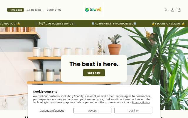 tewvo storefront