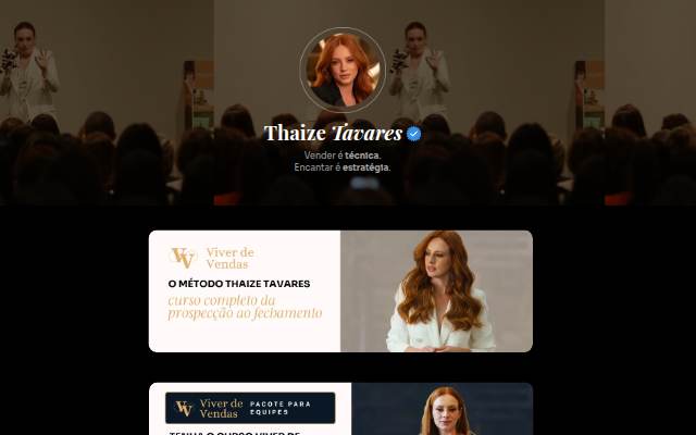Montra da Links Thaize Tavares