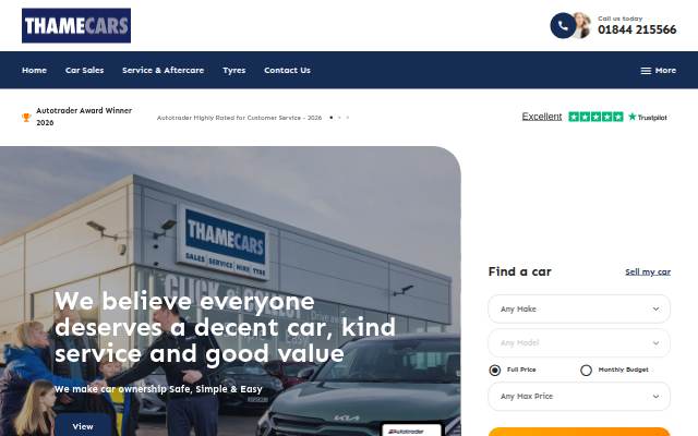 Montra da Used Car Dealer