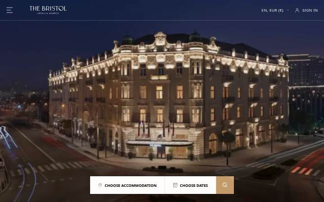 The Bristol | Luxury Hotels &amp; Resorts storefront