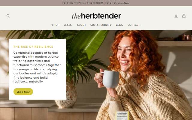 Montra da The Herbtender