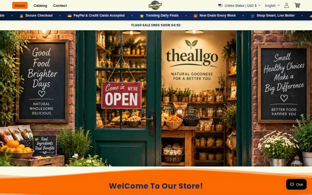 theallgo storefront