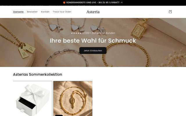 Asteria storefront