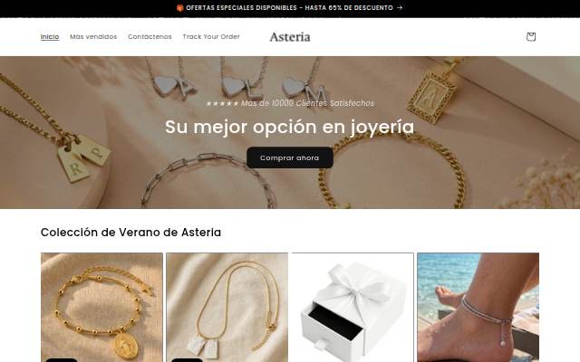 Asteria storefront