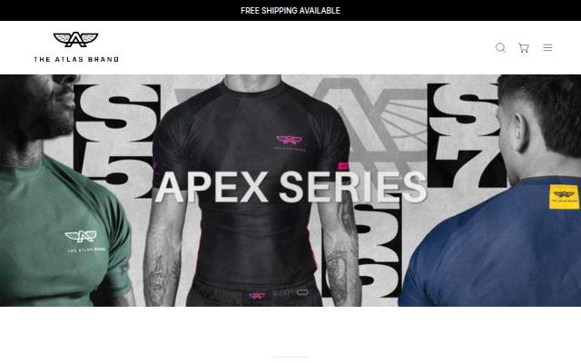 The Atlas Brand storefront