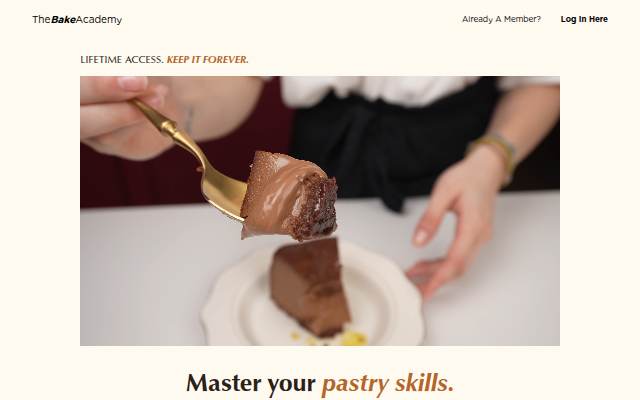 thebakeacademy.com storefront