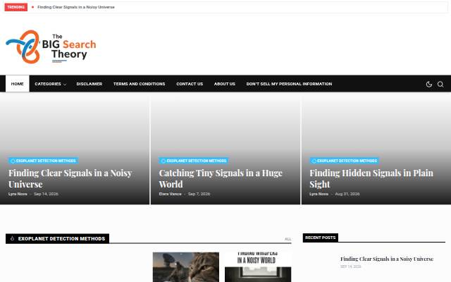 The Big Search Theory storefront