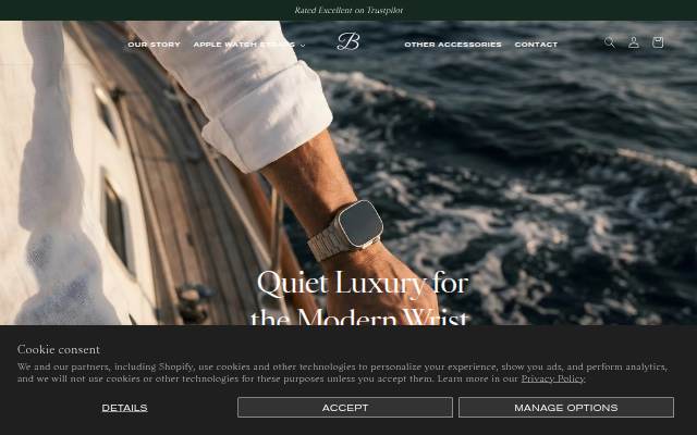 The Bridge - Luxury Watch Straps storefront