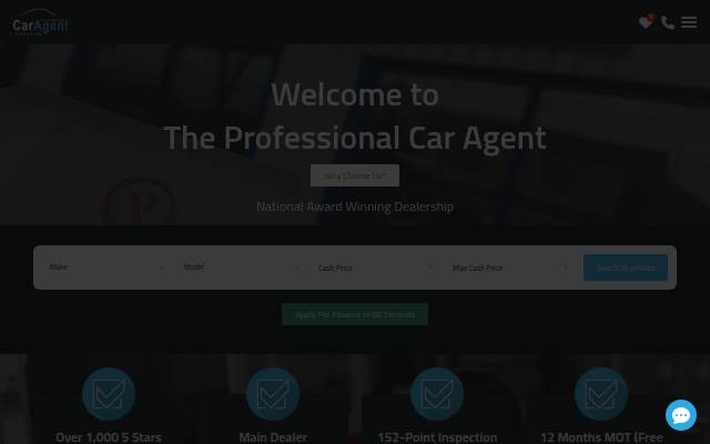 The Professional Car Agent Ltd storefront