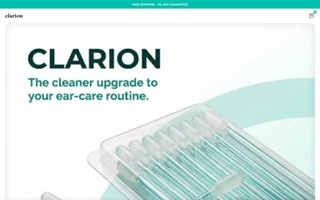 Clarion storefront