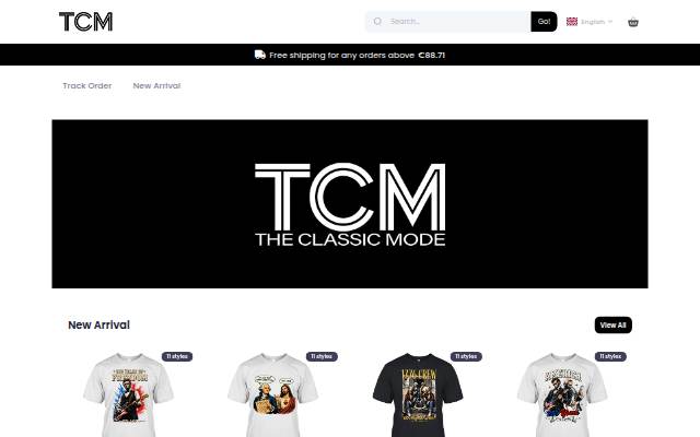 Theclassicmode storefront