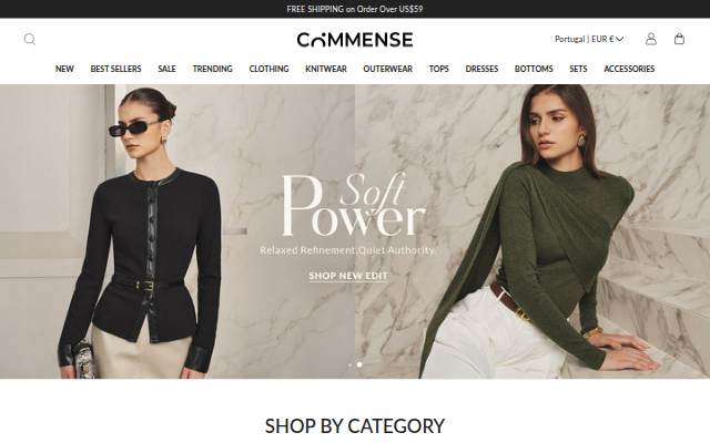 COMMENSE storefront