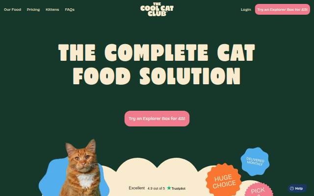 The Cool Cat Club storefront