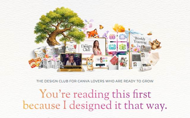The Design Club storefront