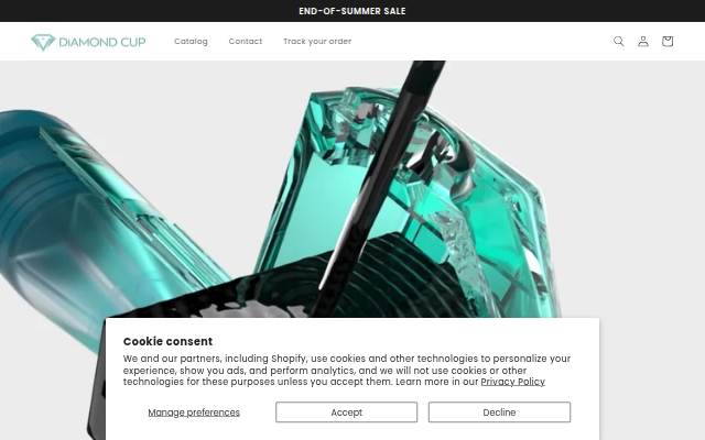 DiamondCup storefront