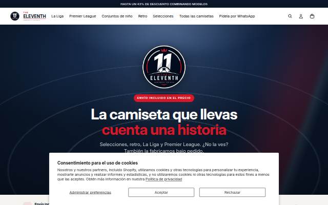 TheEleventh storefront