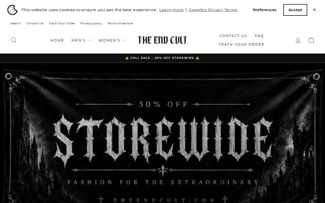 Montra da The End Cult