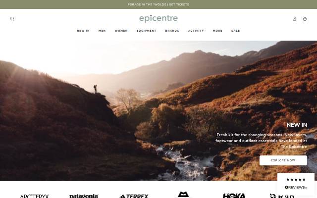 The Epicentre storefront