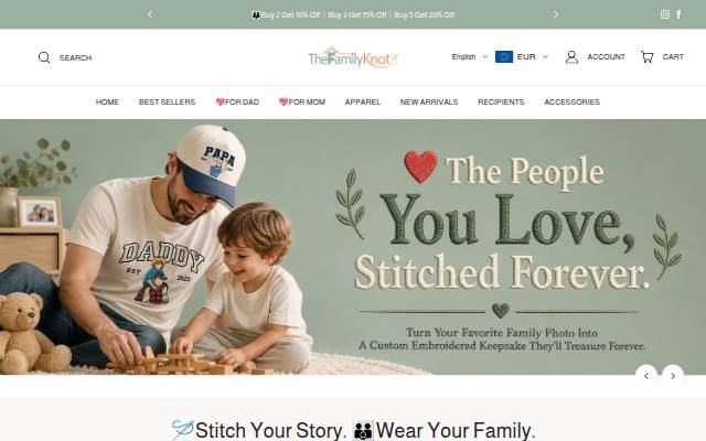 TheFamilyknots storefront