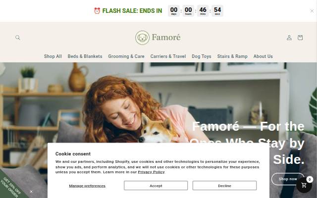 Famoré storefront