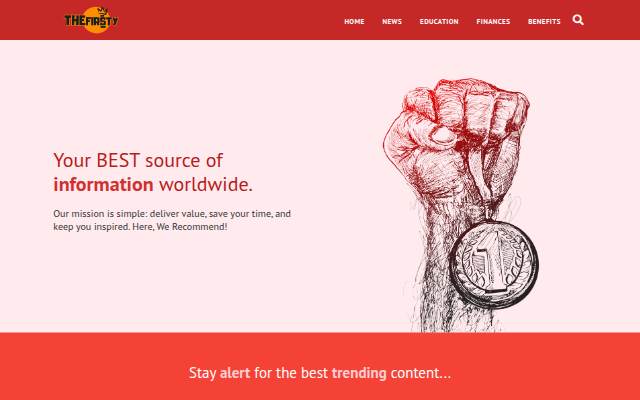thefirsty.com storefront
