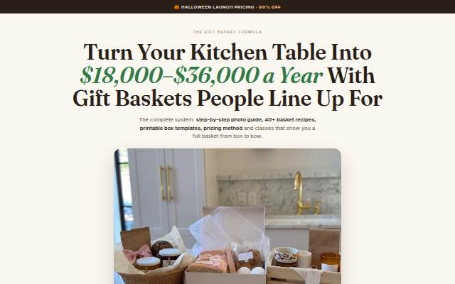 The Gift Basket Formula — Sarah Whitfield storefront
