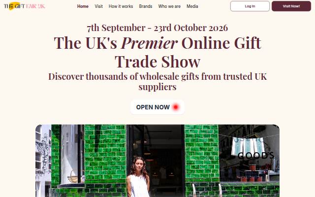 The Gift Fair UK storefront