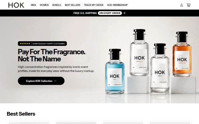 HOK storefront