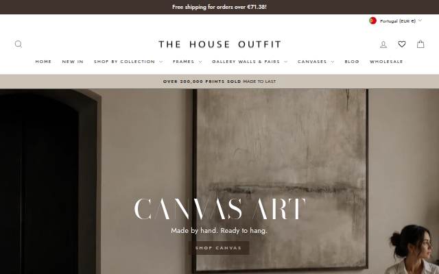 The House Outfit storefront