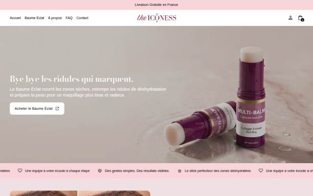 Vitrine de The Iconess