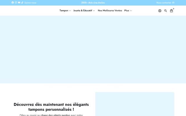 TheKiddoSpace FR | Tampons pour Vêtements, Rangements et Jouets storefront