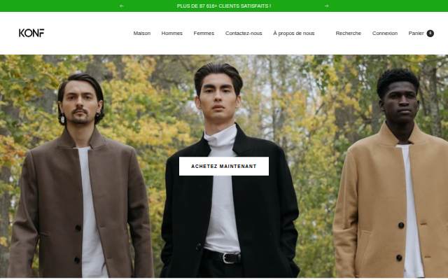 Konf storefront