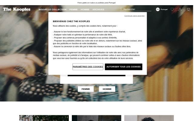 THE KOOPLES Site Officiel storefront