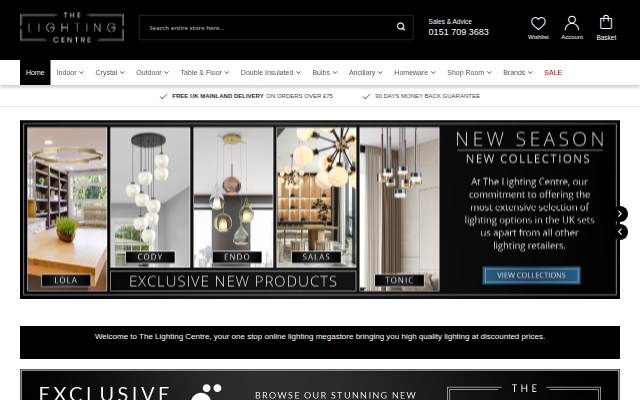 The Lighting Centre storefront