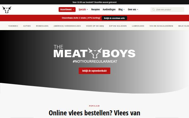 The Meat Boys storefront