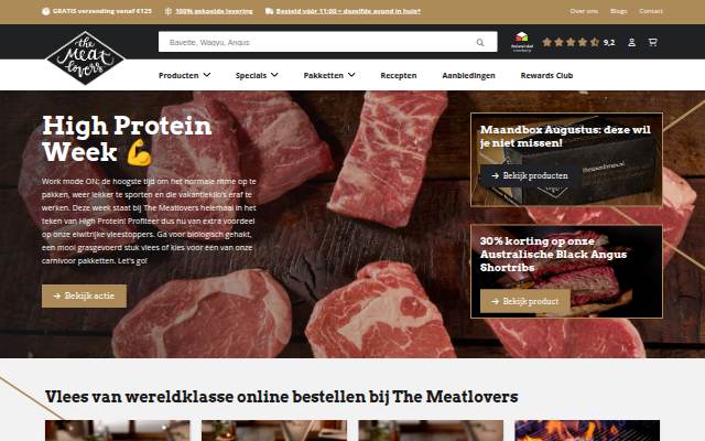 The Meatlovers storefront