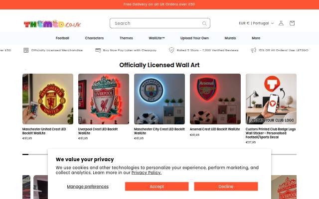 www.themed.co.uk storefront