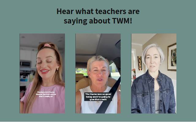 TWM Order Page storefront