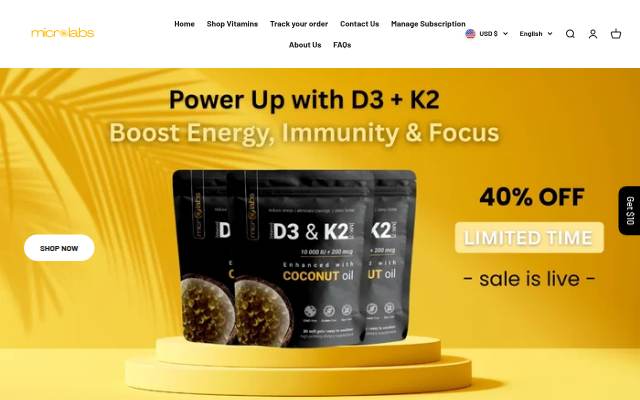 Startseite von Microlabs™