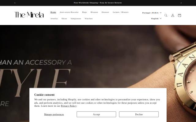 Mirela storefront